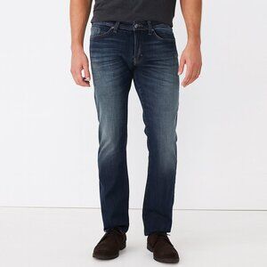 New Diesel Men’s Straight Leg Larkee Dark Wash Jeans Size 28 – Premium Denim